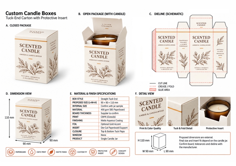 Candle Boxes - BoxesMe NYC